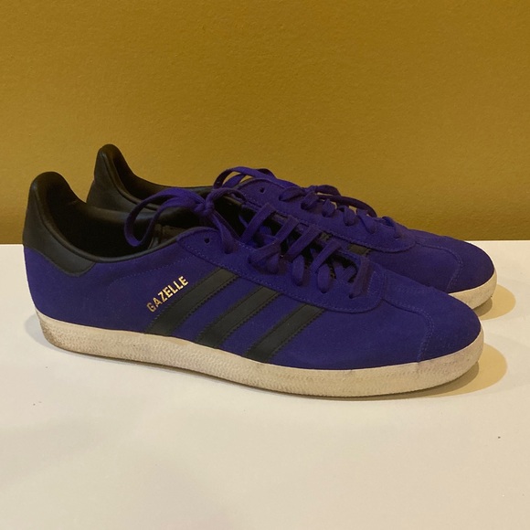 adidas Other - Adidas Gazelle Suede Purple and Black Sneakers